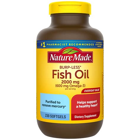 Fish oil .